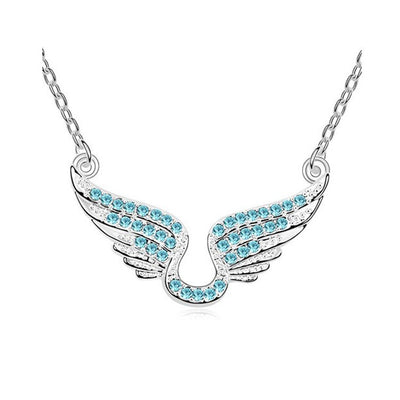 The European And American Wind Wings Of Love With Necklace
