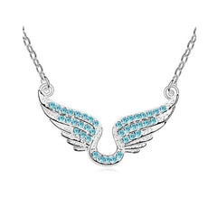 The European And American Wind Wings Of Love With Necklace